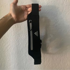 Adidas running stretchable storage stow belt